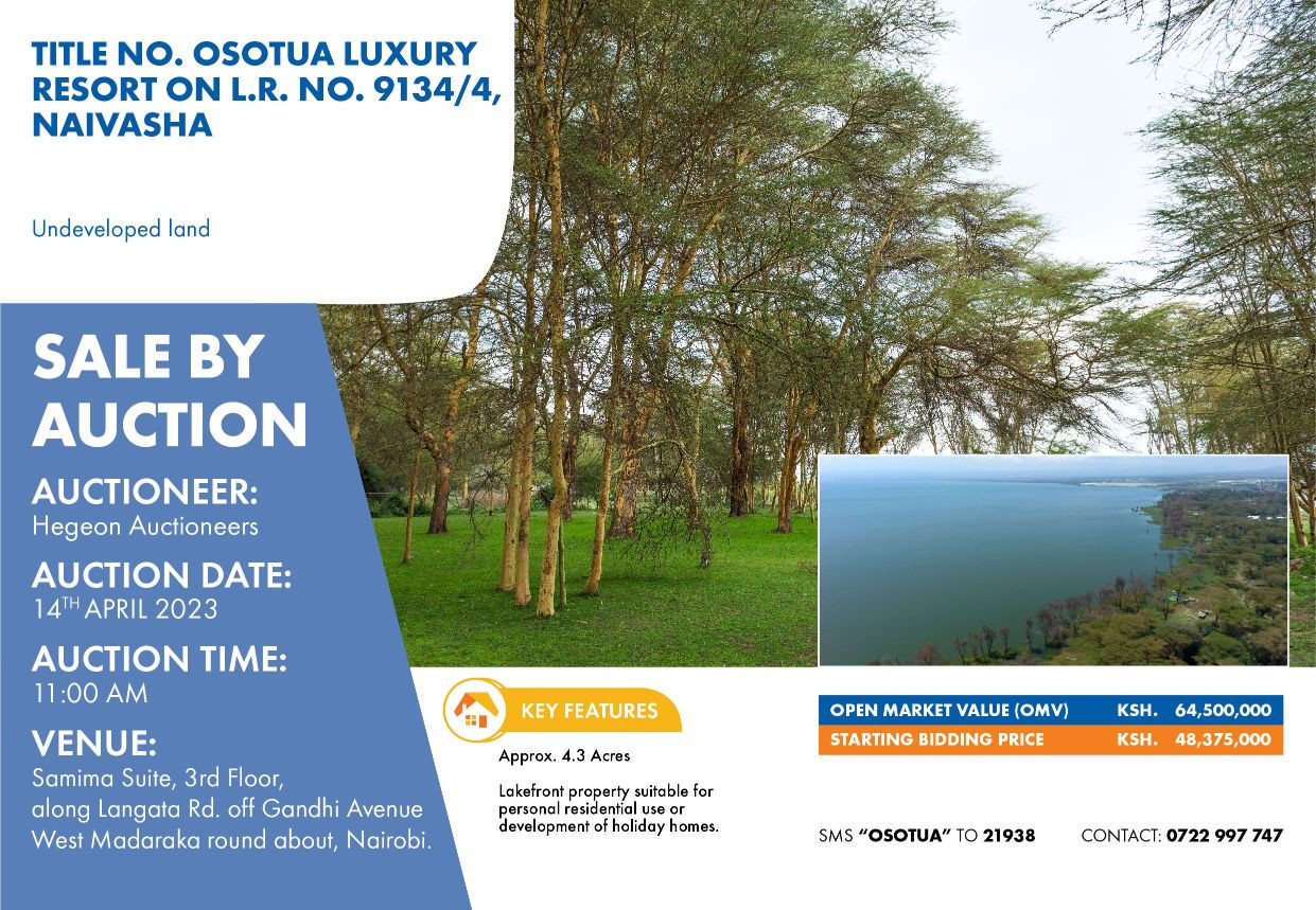 TITLE NO.OSOTUA LUXURY RESORT ON L.R NO.9134/4, NAIVASHA thumbnail 2