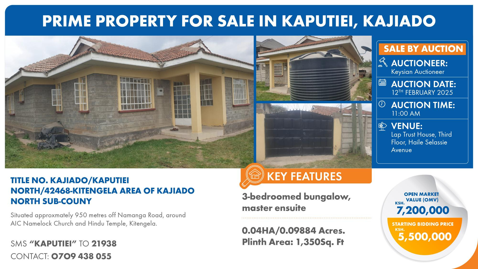 TITLE NO. KAJIADO/KAPUTIEI NORTH/42468-KITENGELA AREA OF KAJIADO NORTH SUB-COUNTY thumbnail 2