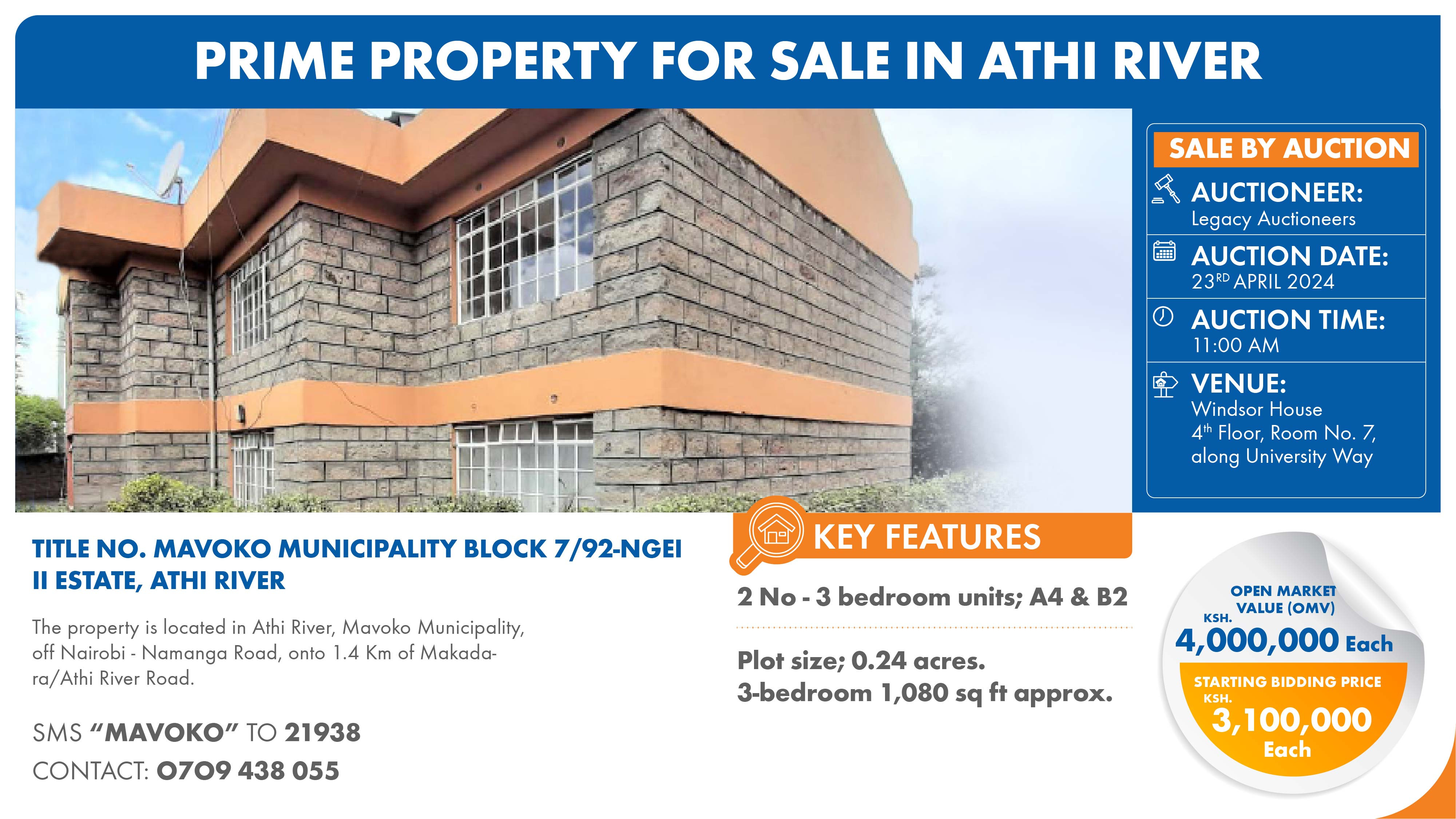 TITLE NO. MAVOKO MUNICIPALITY BLOCK 7/92 - THREE BEDROOM UNITS thumbnail 2