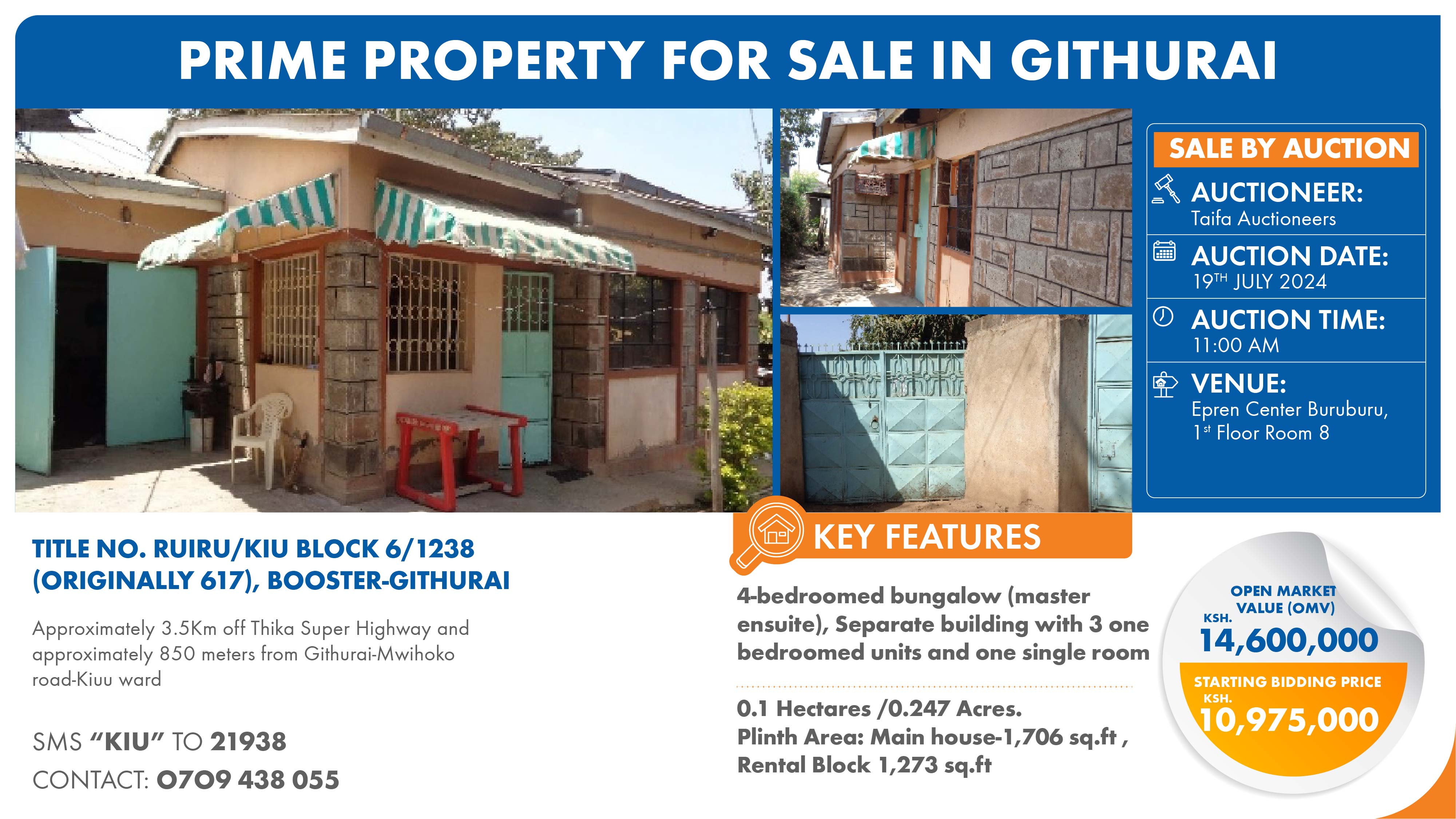 TITLE NO.RUIRU/KIU BLOCK 6/1238(ORIGINALLY 617),BOOSTER GITHURAI thumbnail 2