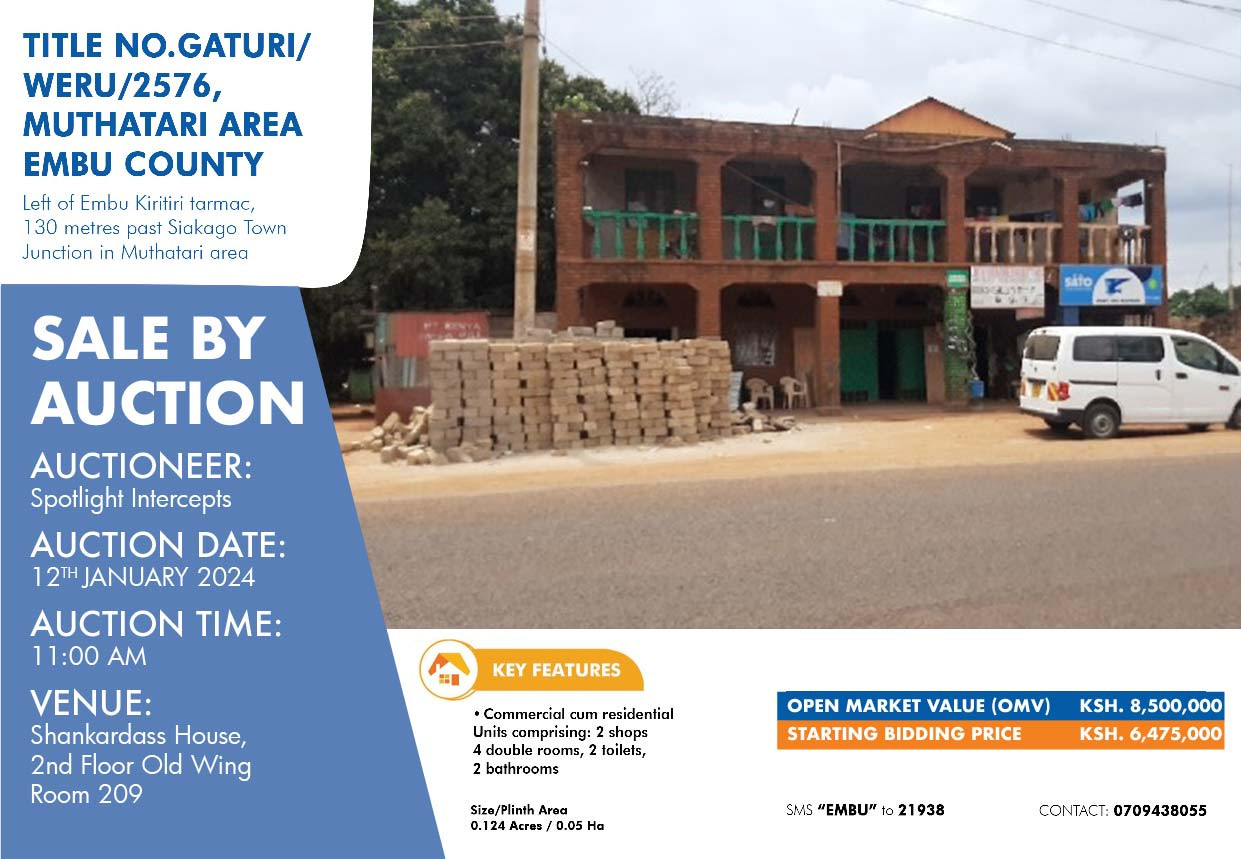 TITLE NO. GATURI/WERU/2576 MUTHATARI AREA EMBU COUNTY thumbnail 3