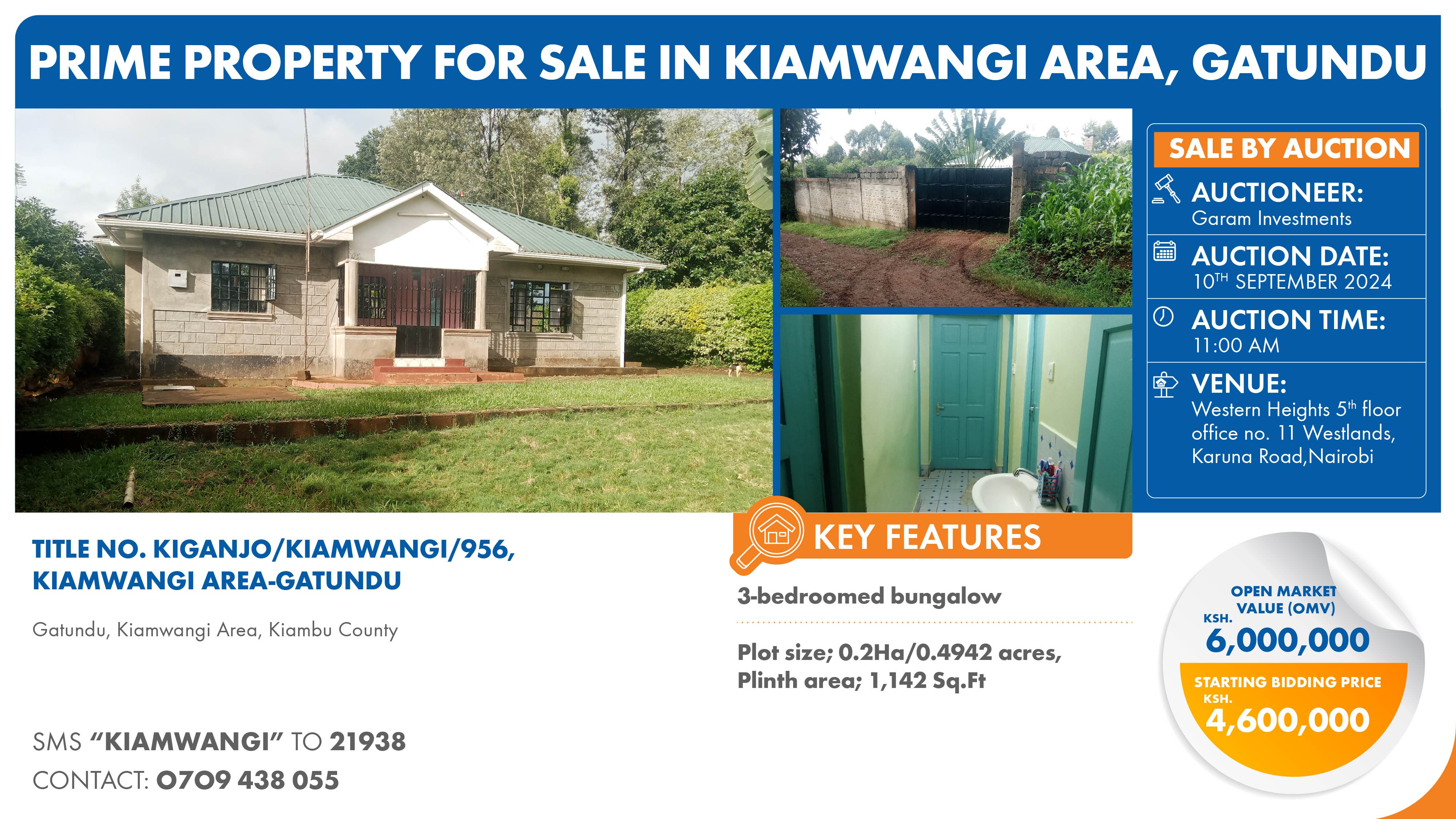 TITLE NO. KIGANJO/KIAMWANGI/956, KIAMWANGI AREA-GATUNDU thumbnail 3
